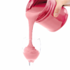 Red liquid polishing compound for stainless steel medium polishing
