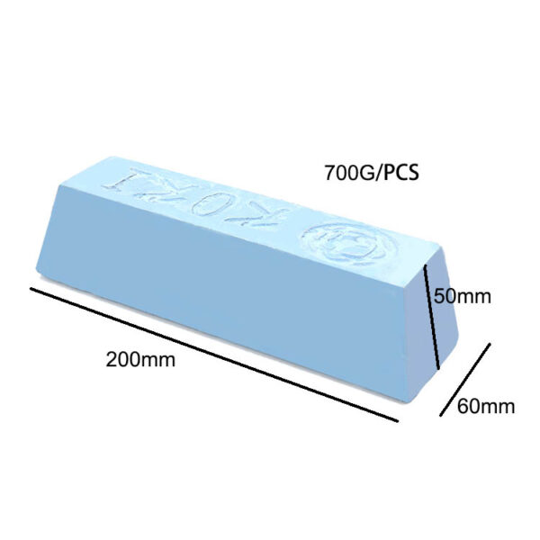 Blue Solid Polishing Wax for Stainless Steel Mirror Finishing
