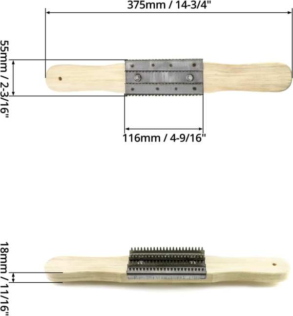 Multi-model Polishing Wheel Maintenance Fluffing Tool Universal Wheel Dresser for Sisal Cloth Pearl Wool Polishing Wheel
