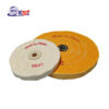 4-7 Inch White & Yellow Pearl Cotton Polishing Wheel for Jewelry Precious Metal Mirror Polishing