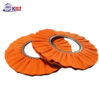 Orange Coarse Airway Buffing Wheel, chemically treated cotton wheel for metal rough polishing after sisal wheel