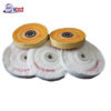 4-7 Inch White & Yellow Pearl Cotton Polishing Wheel for Jewelry Precious Metal Mirror Polishing