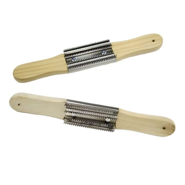 Heavy Duty Wheel Dresser for Cloth Wool Sisal Pearl Wheels Stainless Steel Polishing Wheel Dresser Universal Fluffing Tool