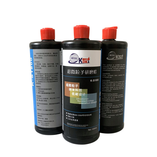 High efficiency car paint correction compound replaces 3M polishing wax Car rubbing compound alternative to 3M automotive polishing wax