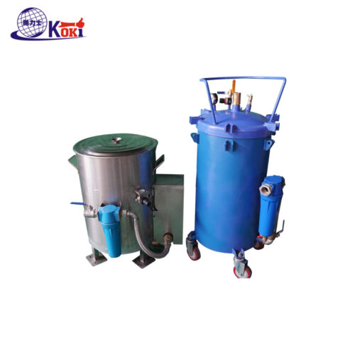 60L Polishing Pressure Tank for Liquid Polishing Wax Spray Gun System