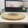 45 degree oblique cut sisal polishing wheel for stainless steel aluminum metal rough polishing