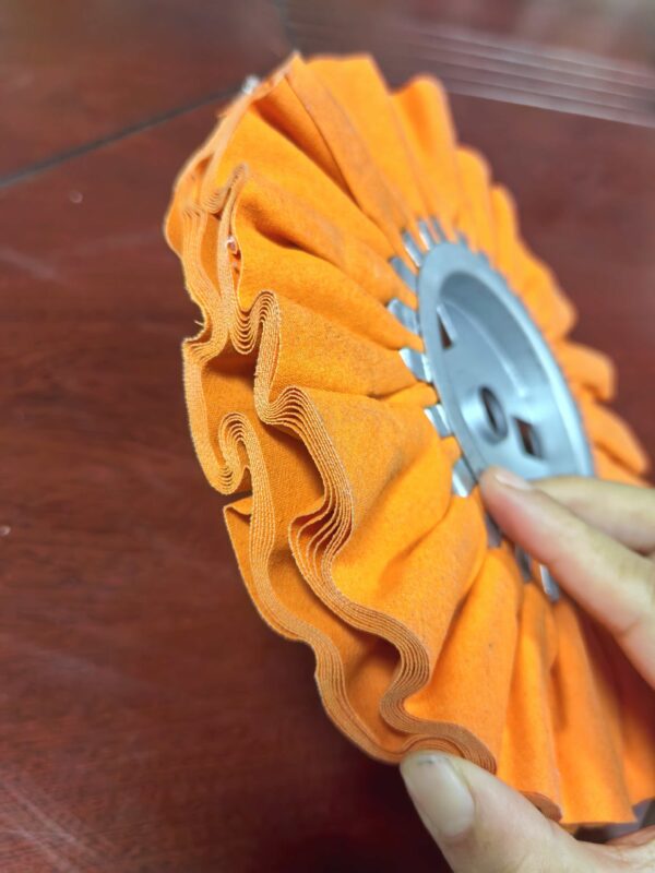 Orange Airway Polishing Wheel For Angle Grinder