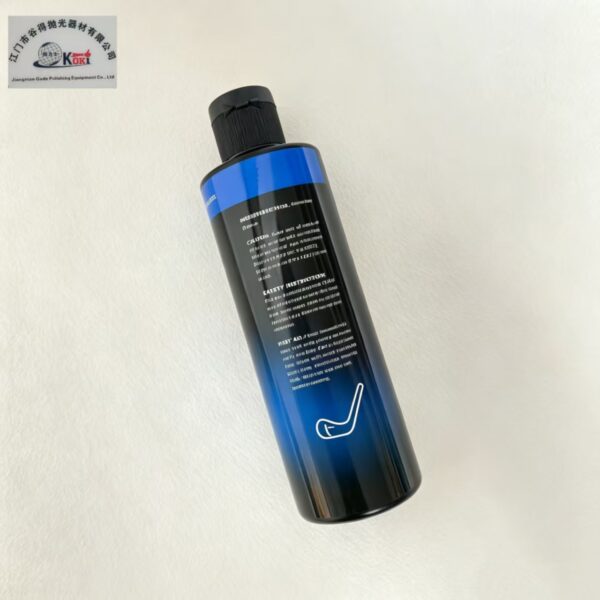 Golf Club Liquid Polishing Compound Safety & Formula Label