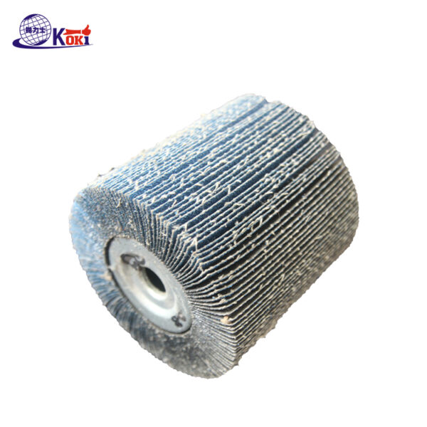 Flap Wheel – Durable Grinding and Polishing Tool Flap wheel for grinding and polishing, works with polishing compound and polishing paste